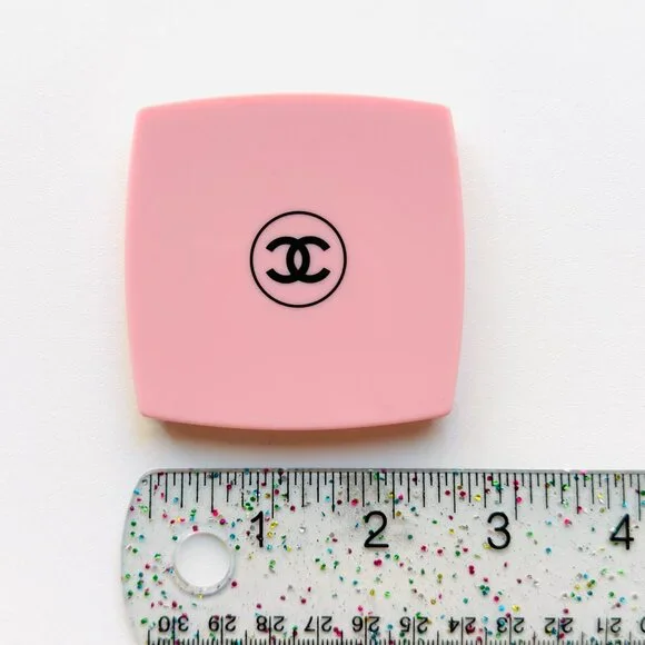 3888 CHANEL DOUBLE MIRROR MAKEUP MIRROR COMPACT - Picture 1 of 7